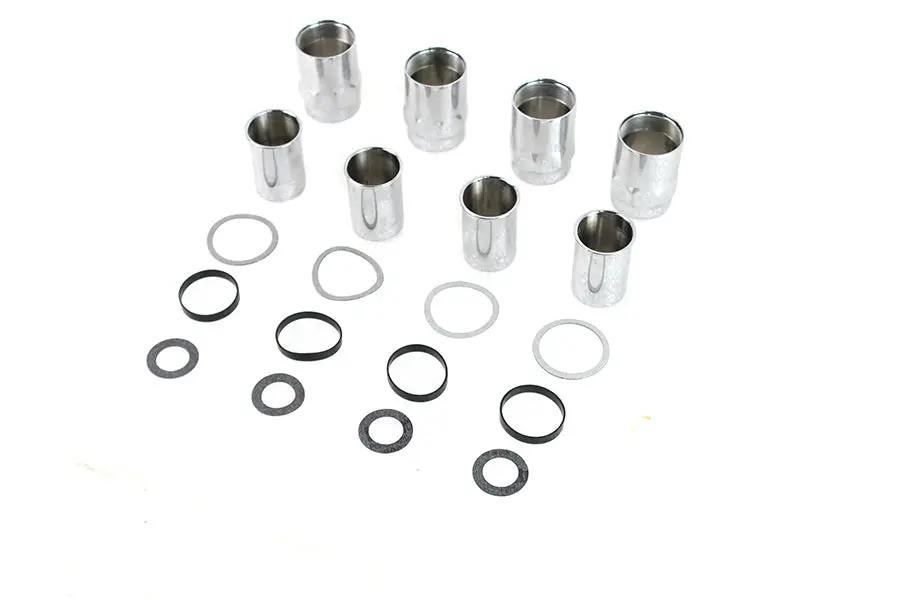 Colony Chrome Plated Valve Cover Set for Harley Davidson W Models by Colony