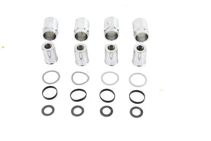 Colony Chrome Plated Valve Cover Set for Harley Davidson W Models by Colony