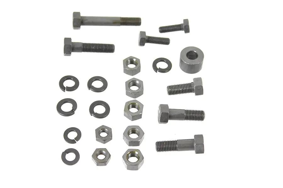 Colony Exhaust System Mounting Bolt Kit Parkerized for Harley Davidson EL Models by Colony