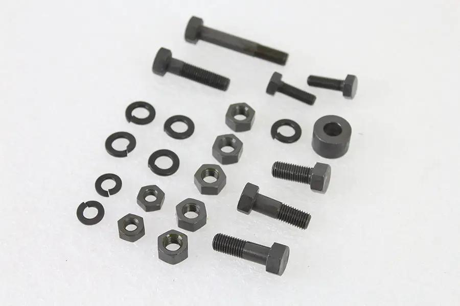 Colony Exhaust System Mounting Bolt Kit Parkerized for Harley Davidson EL Models by Colony