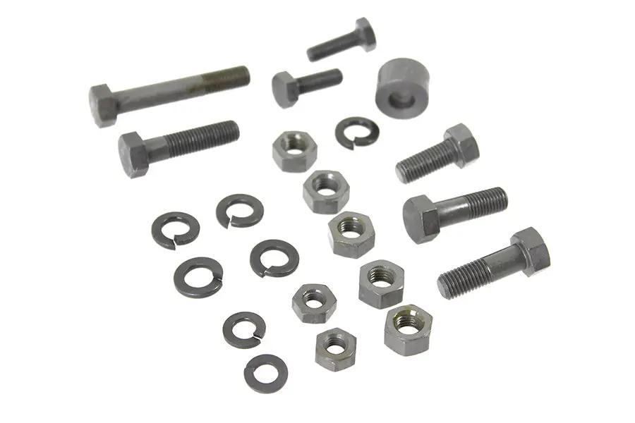 Colony Exhaust System Mounting Bolt Kit Parkerized for Harley Davidson EL Models by Colony