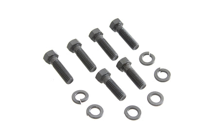 Colony Rocker Box Mounting Kit Parkerized for Harley Davidson EL and FL Models
