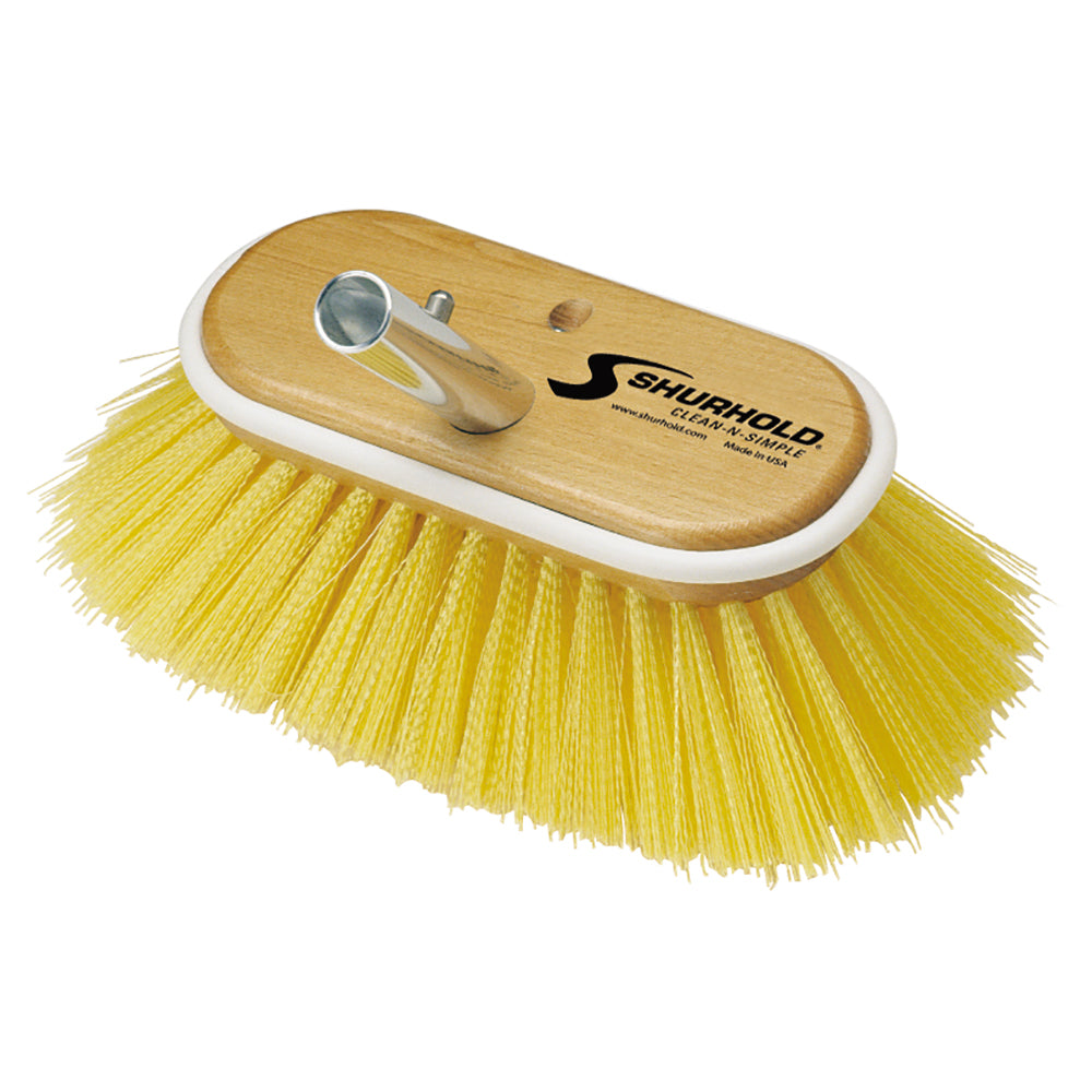 Shurhold 6-Inch Polystyrene Medium Bristle Deck Brush – Model 955