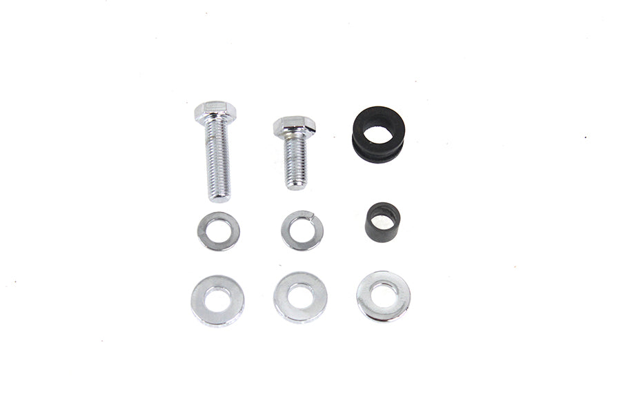 Colony Rear Chain Guard Mounting Kit for Harley Davidson FL 1963-1972 - Chrome Finish