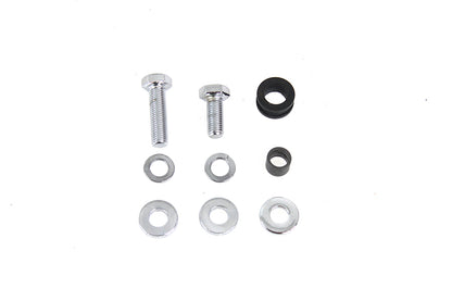 Colony Rear Chain Guard Mounting Kit for Harley Davidson FL 1963-1972 - Chrome Finish