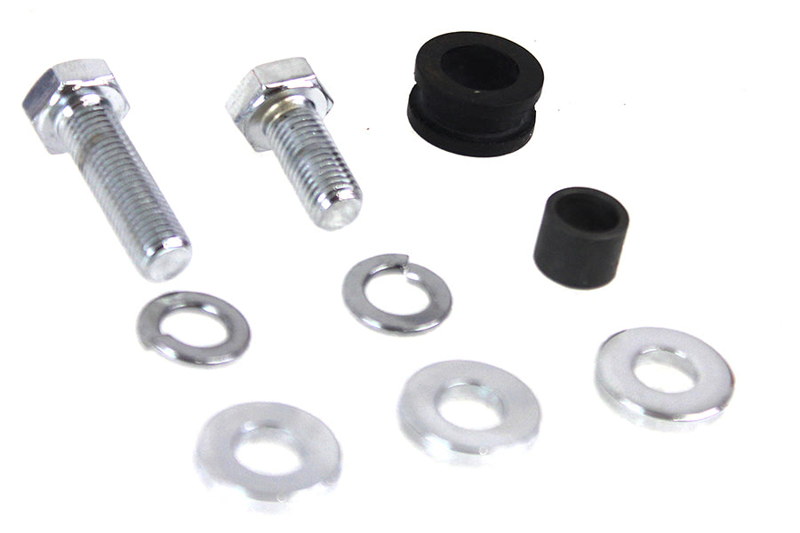 Colony Rear Chain Guard Mounting Kit for Harley Davidson FL 1963-1972 - Chrome Finish