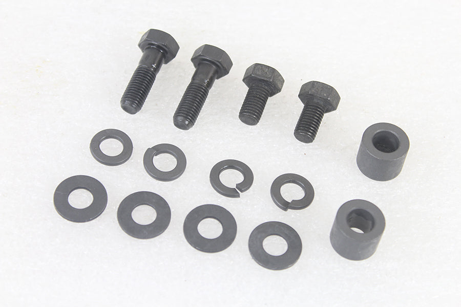 Colony Spotlamp Mounting Kit Parkerized for Harley Davidson FL Models