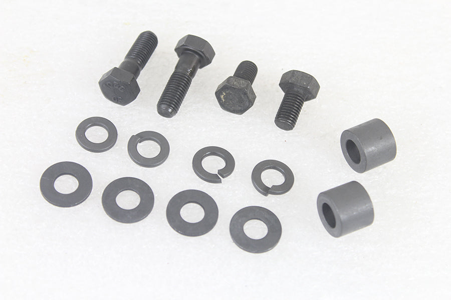 Colony Spotlamp Mounting Kit Parkerized for Harley Davidson FL Models