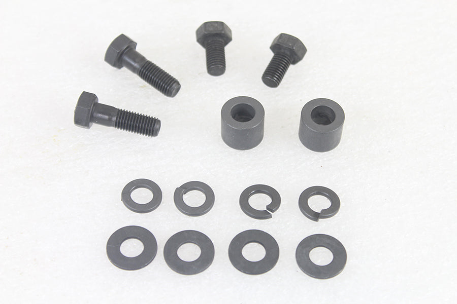 Colony Spotlamp Mounting Kit Parkerized for Harley Davidson FL Models
