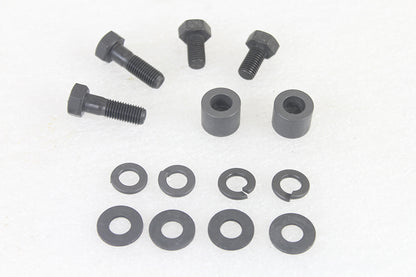 Colony Spotlamp Mounting Kit Parkerized for Harley Davidson FL Models