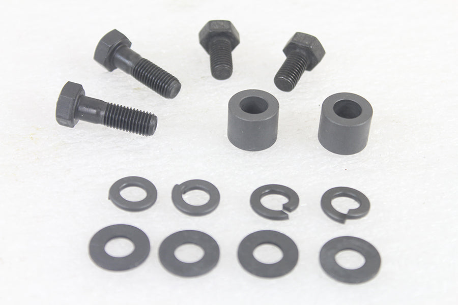 Colony Spotlamp Mounting Kit Parkerized for Harley Davidson FL Models