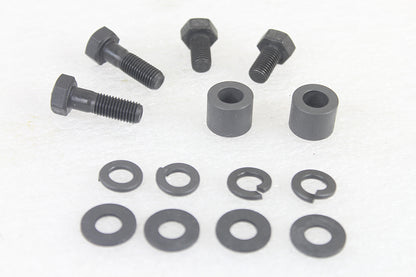 Colony Spotlamp Mounting Kit Parkerized for Harley Davidson FL Models
