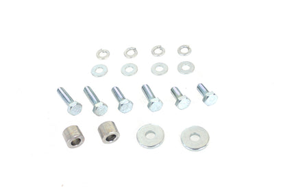 Colony Zinc Plated Spotlamp Mounting Kit for Harley Davidson FL and FLH (1979-1984)