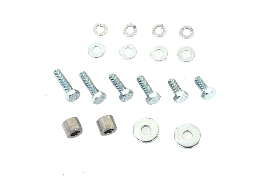 Colony Zinc Plated Spotlamp Mounting Kit for Harley Davidson FL and FLH (1979-1984)