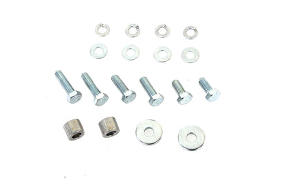 Colony Zinc Plated Spotlamp Mounting Kit for Harley Davidson FL and FLH (1979-1984)