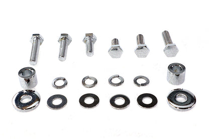 Colony Spotlamp Mounting Kit Chrome Plated for Harley Davidson FL and FLH (1979-1984)