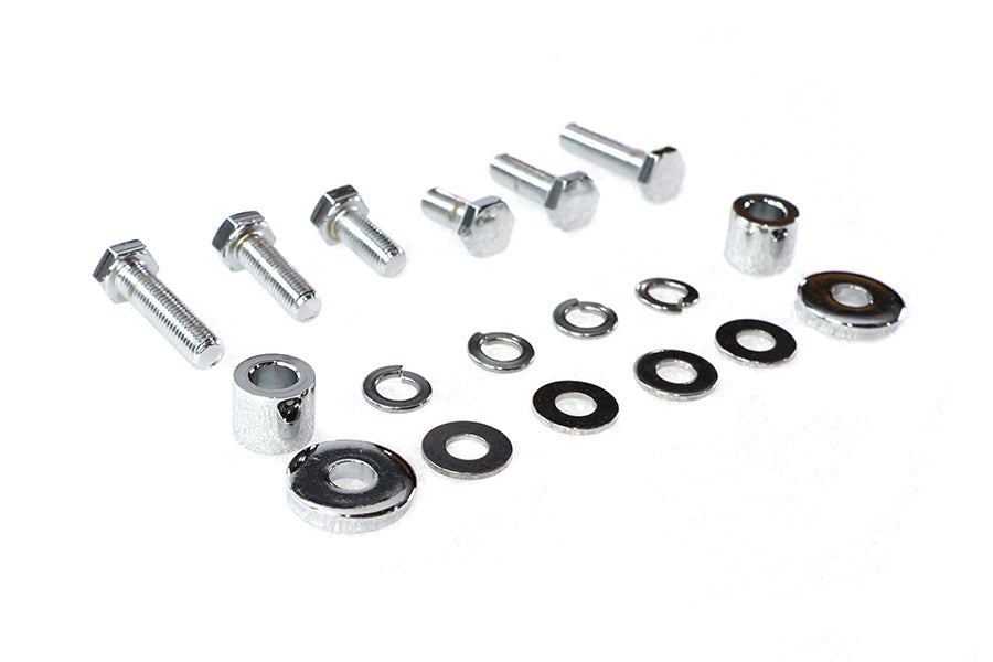 Colony Spotlamp Mounting Kit Chrome Plated for Harley Davidson FL and FLH (1979-1984)