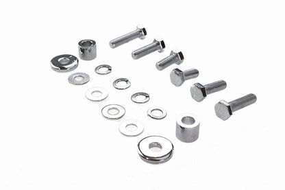 Colony Spotlamp Mounting Kit Chrome Plated for Harley Davidson FL and FLH (1979-1984)