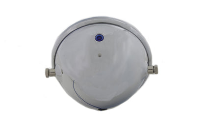 V-Twin 20-6003HD 5-3/4 Inch Round Headlamp Assembly with Indicator Bulb and Mounting Hardware