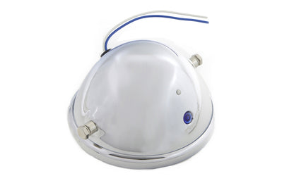 V-Twin 20-6003HD 5-3/4 Inch Round Headlamp Assembly with Indicator Bulb and Mounting Hardware