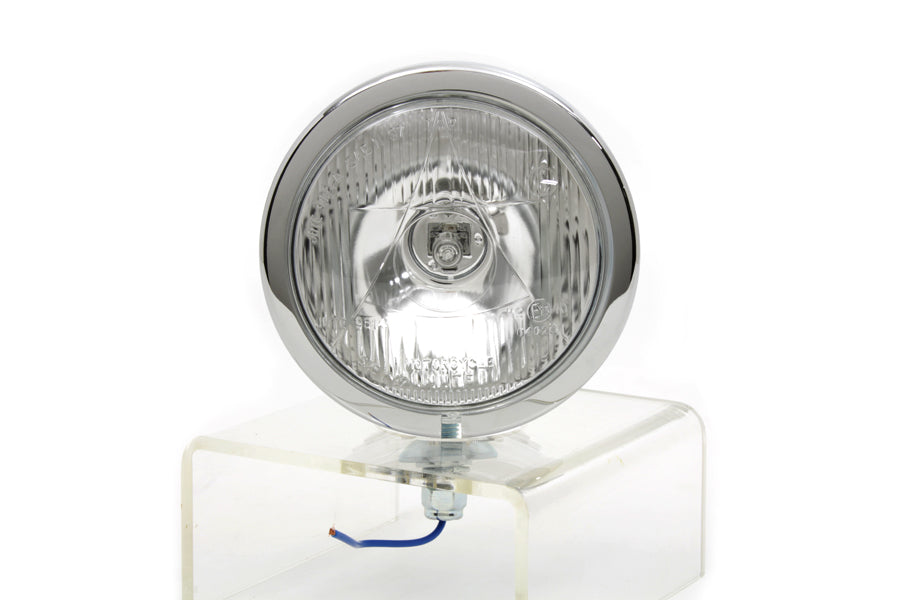 Wyatt Gatling Chrome Spotlamp Assembly H-3 for Harley Davidson FL (1964-1973)