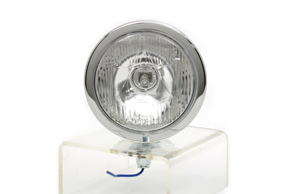 Wyatt Gatling Chrome Spotlamp Assembly H-3 for Harley Davidson FL (1964-1973)