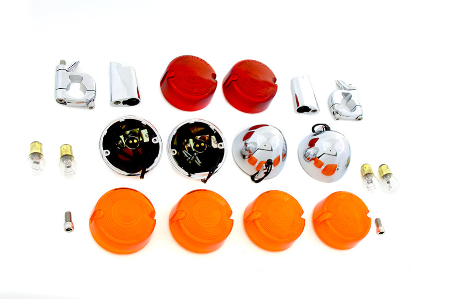 Chris Products Turn Signal Kit for Harley Davidson FXR and XL Models