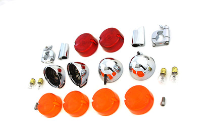 Chris Products Turn Signal Kit for Harley Davidson FXR and XL Models