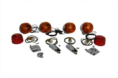 Chris Products 20-0382 Turn Signal Kit for Harley Davidson FX (1973-1982)