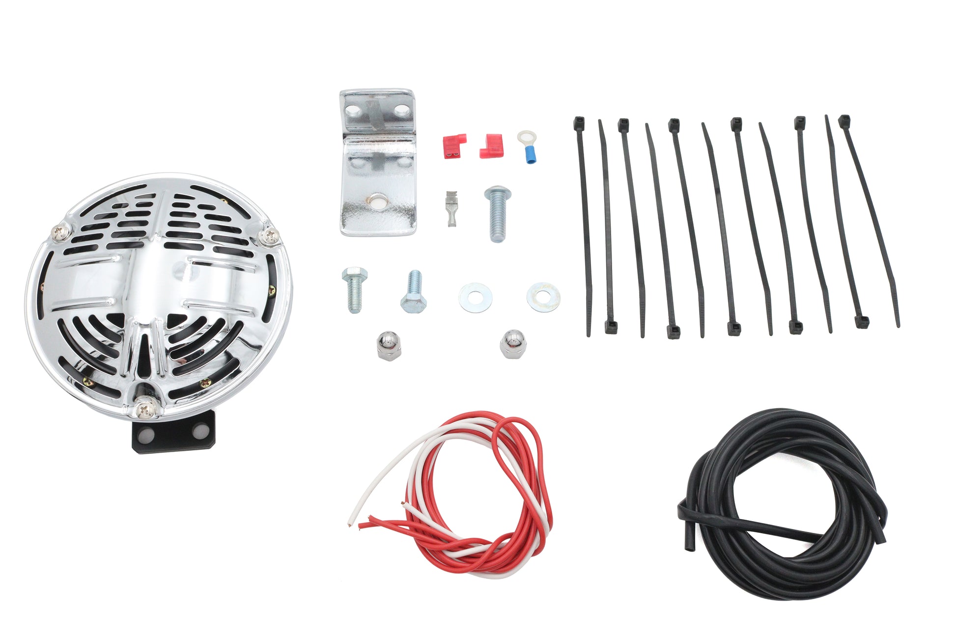 V-Twin FXSTS Horn Kit with Bracket for Harley Davidson FXSTS Models