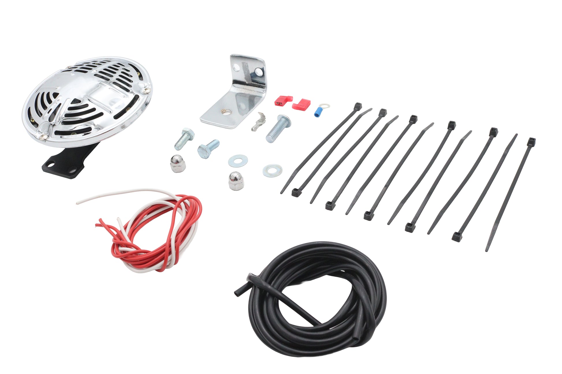 V-Twin FXSTS Horn Kit with Bracket for Harley Davidson FXSTS Models