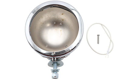 Wyatt Gatling Chrome Spotlamp Shell for Harley Davidson FL Models (Part #70245)