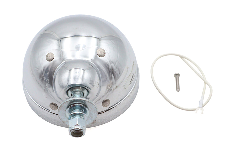 Wyatt Gatling Chrome Spotlamp Shell for Harley Davidson FL Models (Part #70245)