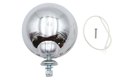 Wyatt Gatling Chrome Spotlamp Shell for Harley Davidson FL Models (Part #70245)