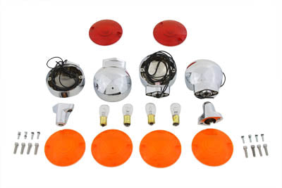 Chris Products Universal Type Turn Signal Kit for Harley Davidson FL (1958-1967)
