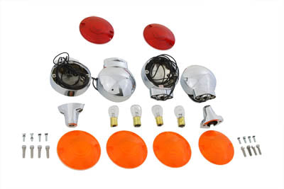 Chris Products Universal Type Turn Signal Kit for Harley Davidson FL (1958-1967)