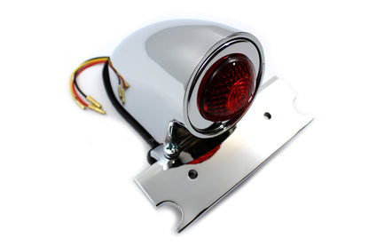 Wyatt Gatling Chrome Sparto Style LED Tail Lamp Red - Part 20-6525CLED