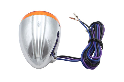 Chris Products Part 8501A Chrome Turn Signal Assembly for Harley Davidson FXD (2001-2010)