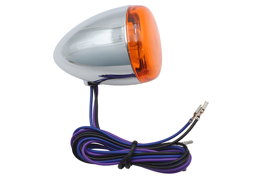 Chris Products Part 8501A Chrome Turn Signal Assembly for Harley Davidson FXD (2001-2010)