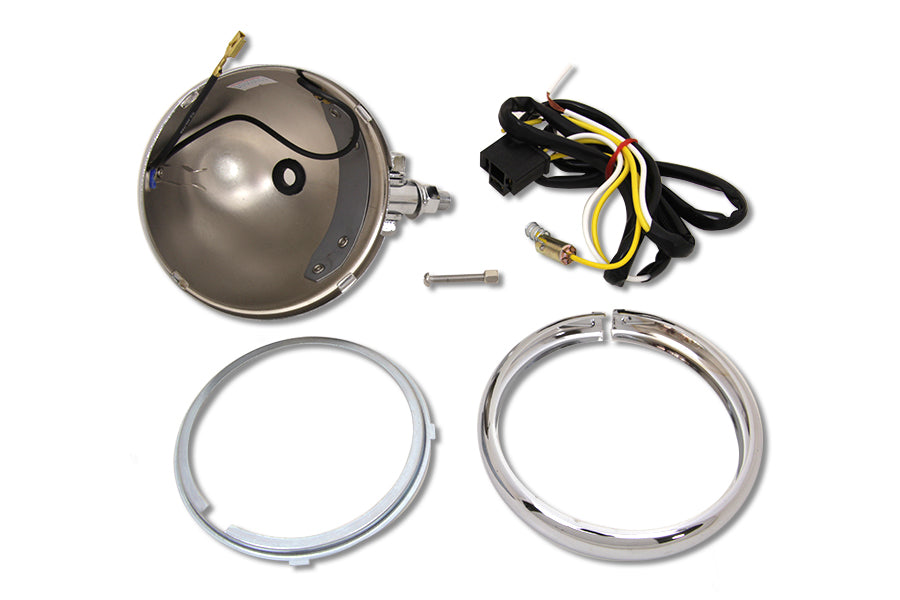 Wyatt Gatling 4-1/2 inch Custom Round Headlamp Shell - Part 62002
