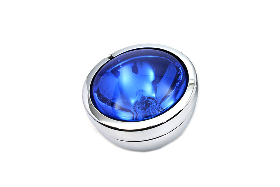 V-Twin Blue Pursuit Spotlamp Kit for Harley Davidson FL (1964-1973)