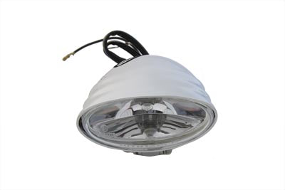 Wyatt Gatling L21-6092FE Chrome Single Beam Fog Light with Bottom Mount and 55W H-3 Bulb