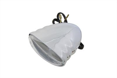 Wyatt Gatling L21-6092E Chrome Dual Beam Starship Style Driving Light with Bottom Mount and High Beam