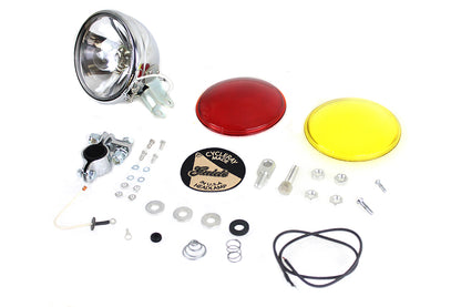 V-Twin Guide Spotlamp Kit for 1941-1950 Harley Davidson FL Models