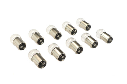 Wyatt Gatling 6 Volt Tail Lamp Bulb with Bayonet and T-Shape Base for Harley Davidson EL Models