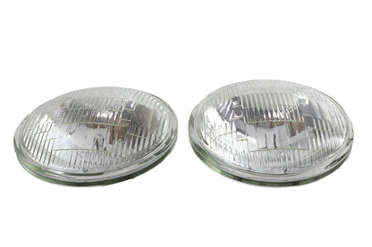 Wyatt Gatling Part 77183 Clear 4-1/2 Inch 6 Volt Sealed Beam Spotlamp Bulb Set