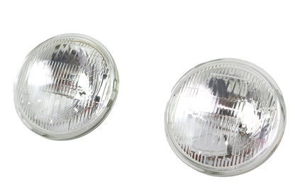Wyatt Gatling Clear 4-1/2 Inch 12 Volt Sealed Beam Spotlamp Bulb Set