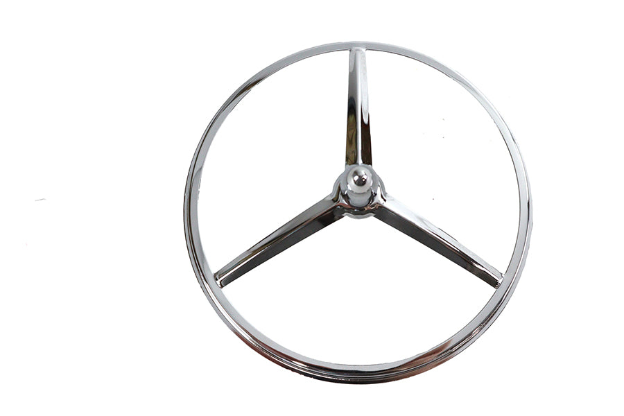 Wyatt Gatling 20-0340 5-3/4 Inch Bullet Style Chrome Headlamp Trim