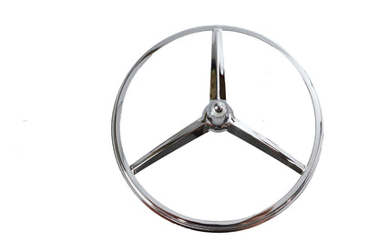 Wyatt Gatling 20-0340 5-3/4 Inch Bullet Style Chrome Headlamp Trim
