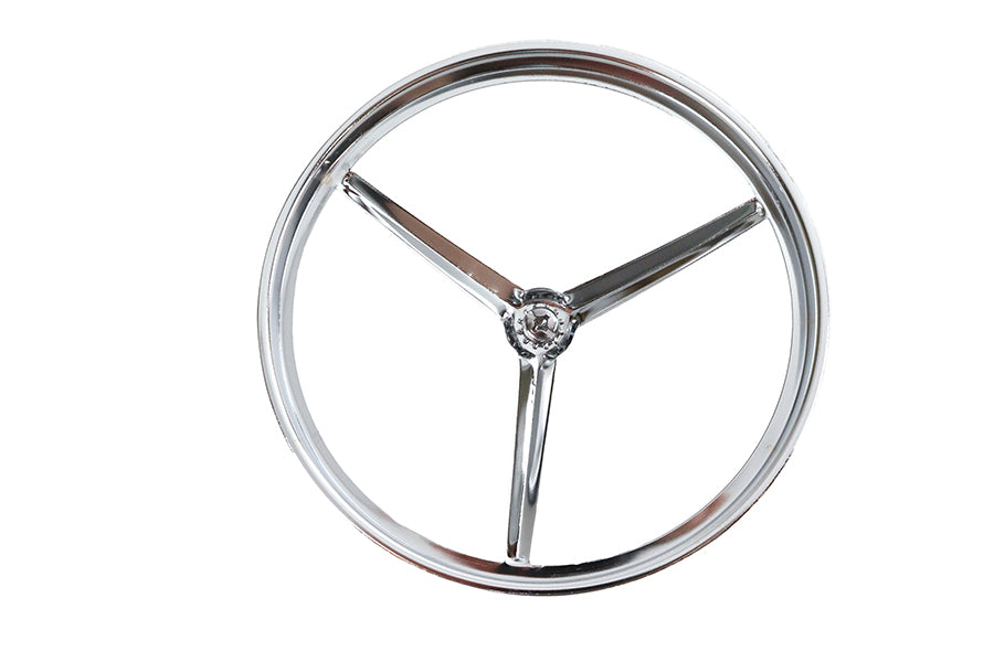 Wyatt Gatling 20-0340 5-3/4 Inch Bullet Style Chrome Headlamp Trim